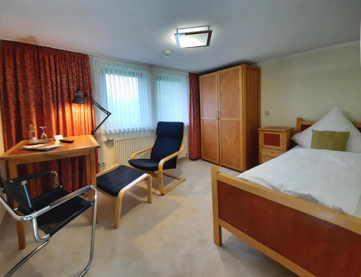 Hotel Vier Spitzen Lauenforde Eksteriør billede
