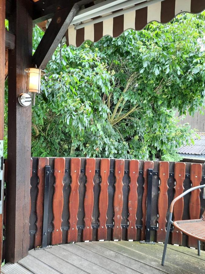Hotel Vier Spitzen Lauenforde Eksteriør billede